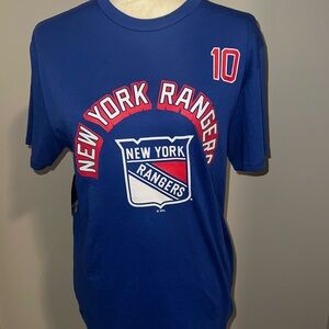 NHL Blue Apparel Tag